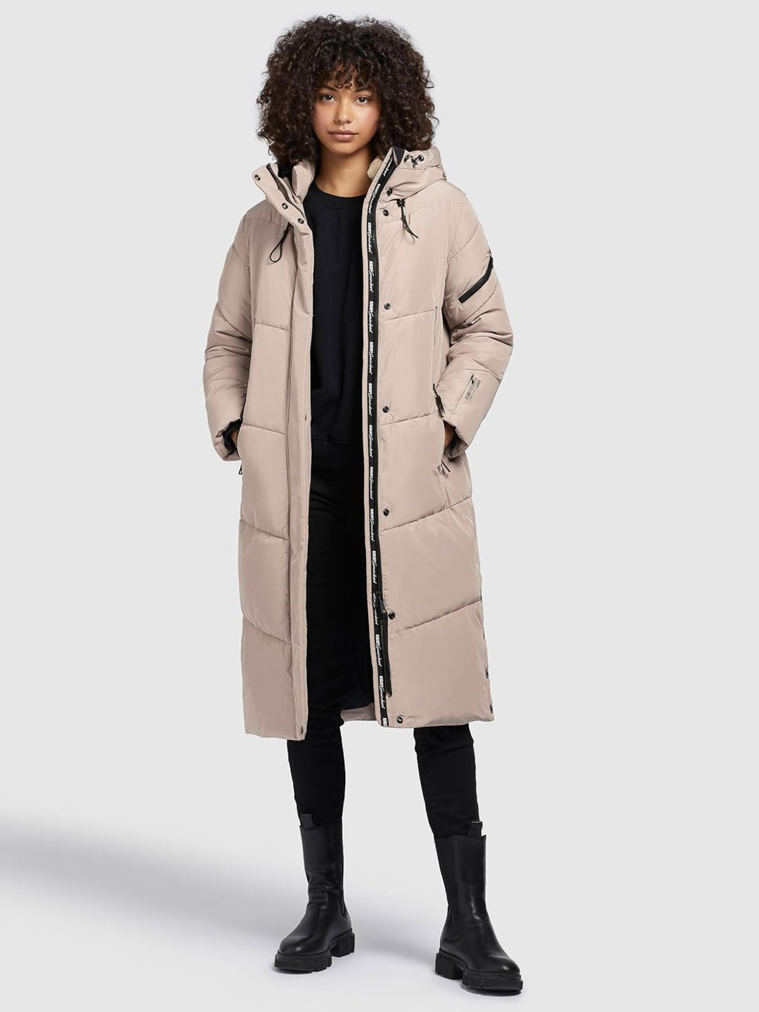 khujo Damen Steppmantel Sonje 5 S Dus-Bei, S Dus-Bei