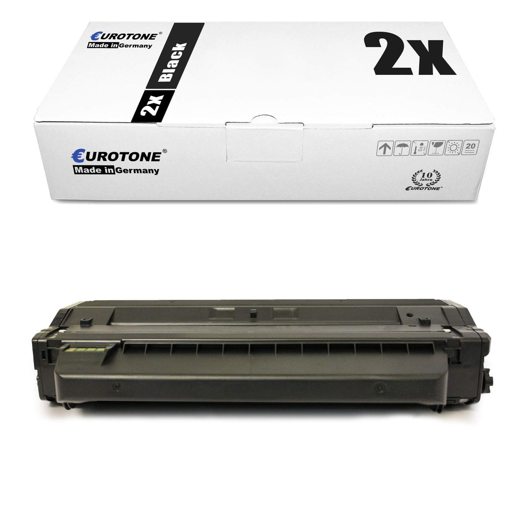 2X Müller Printware Toner für Samsung SF 650 P ersetzt MLT-D1052L Black Schwarz 2x Black, 2x Black