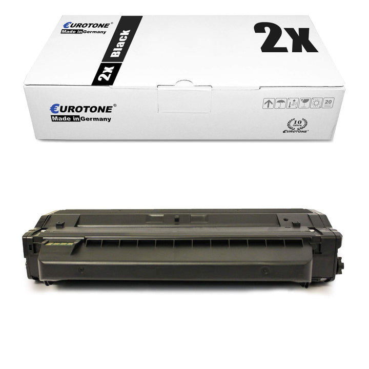 2X Müller Printware Toner für Samsung SF 650 P ersetzt MLT-D1052L Black Schwarz 2x Black, 2x Black