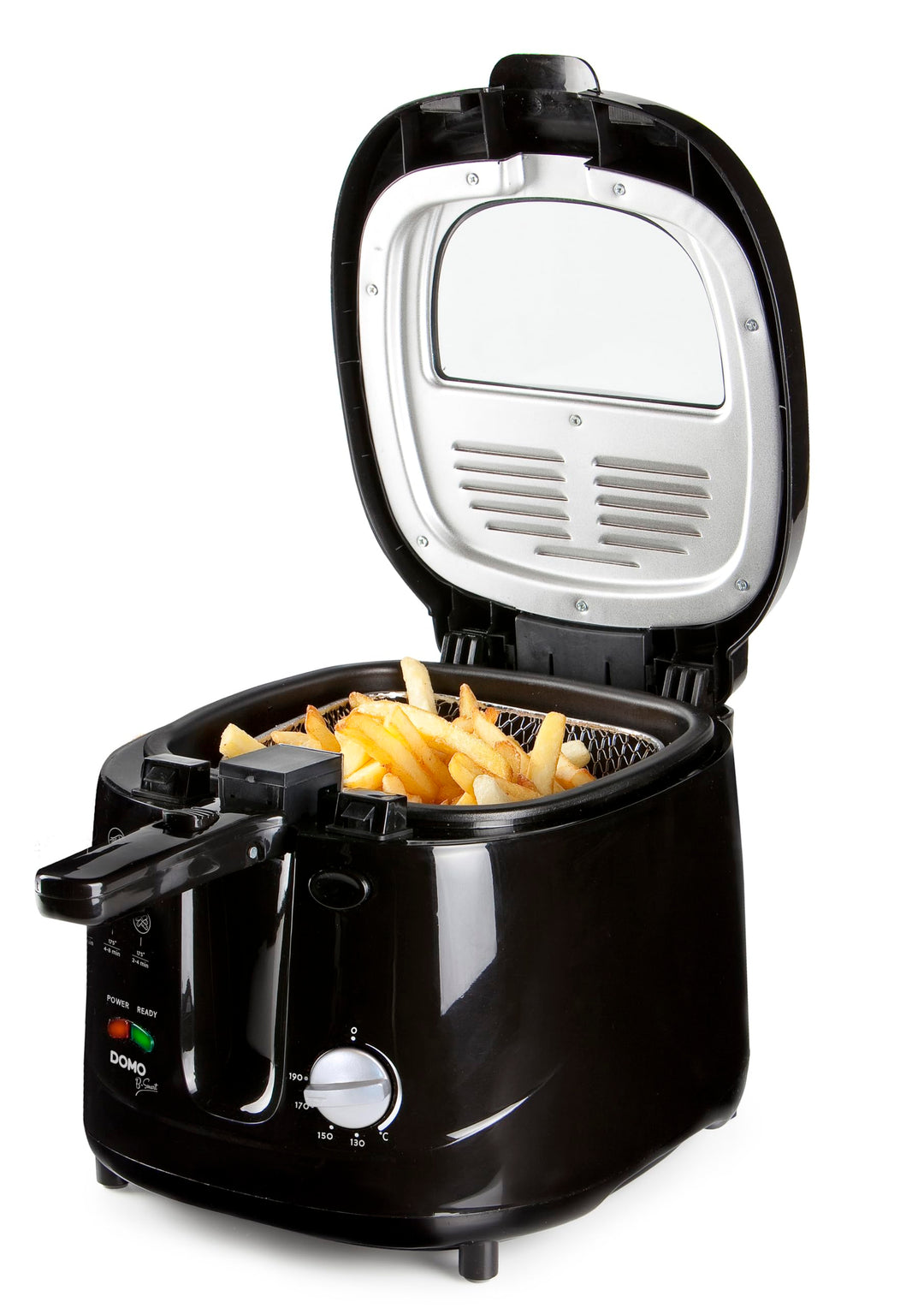 Domo Fritteuse B-Smart DO461FR, Schwarz, 2,5 Liter