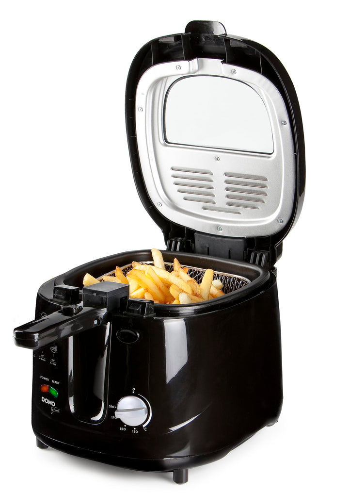 Domo Fritteuse B-Smart DO461FR, Schwarz, 2,5 Liter