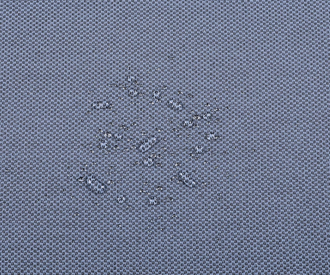 GO-DE Sitzkissen Carina für Gartenstühle, 4er-Set, Uni blau | Masse L x B x H ca. 38 cm x 38 cm x 5