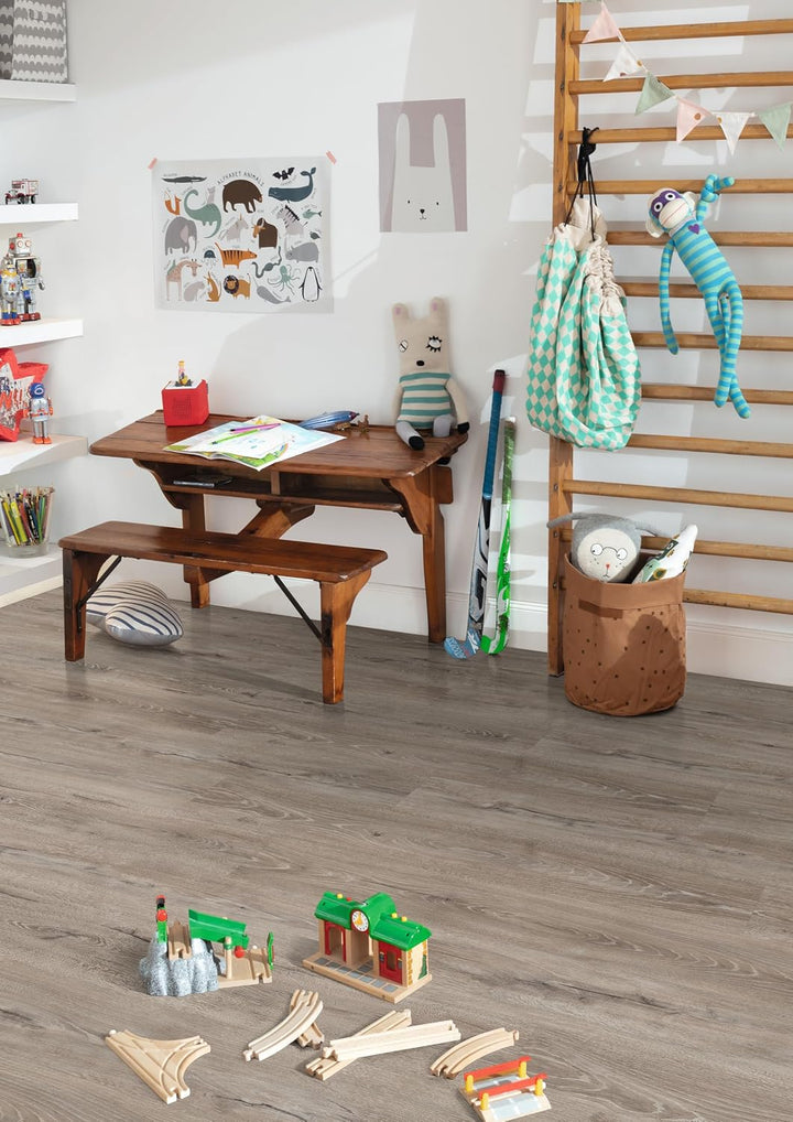 EGGER Aquadura Hybridboden EDF204 Panora Eiche grau 1292x193x7,5mm (1,995m²) 1,995m² | Boden, 1,995m
