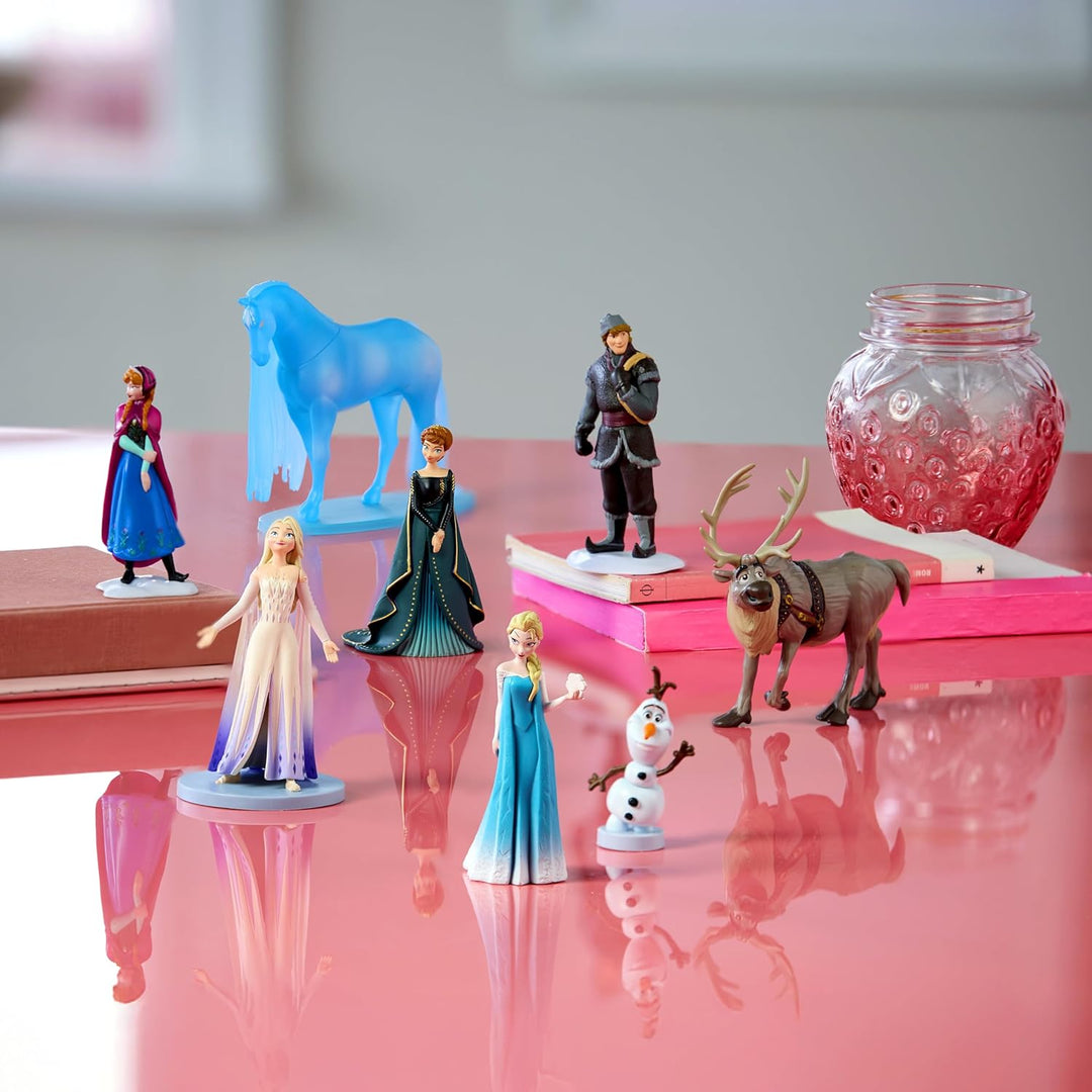 Disney Store Official - Die Eiskönigin - Völlig unverfroren - Spielzeugfigurenset - 8 Spielzeuge - M