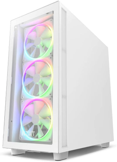 Nzxt F140 RGB Fans - RF-R14DF-W1 - Erweiterte Anpassung der RGB-Beleuchtung – Flüsterleise Kühlung –