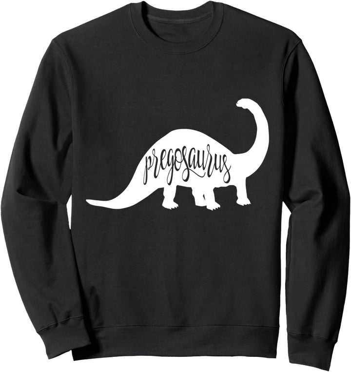 Pregosaurus Schwangerschaft Mutterschaft Lustiges Dinosaurier Mama T-Shirt Sweatshirt
