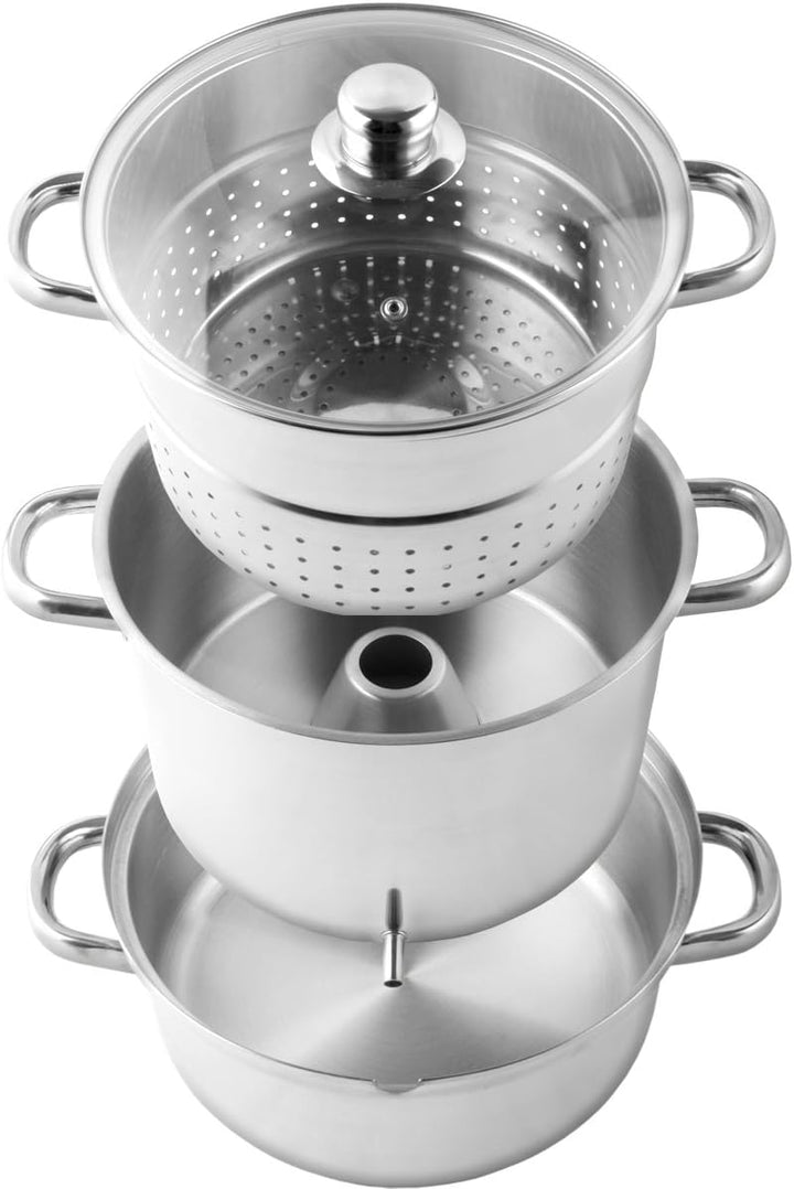 Torrex® 30280 Dampfentsafter aus Edelstahl Ø26 / 15L spülmaschinengeeignet und für alle Herdarten ge