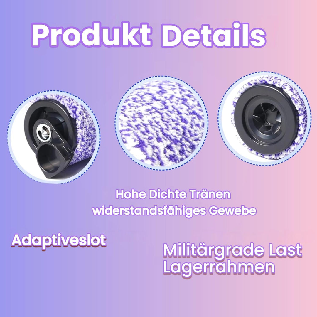 Ersatz Bürstenrolle und Filter-Kit für Shark HydroVac Zubehör WD101 WD201 WD100 Staubsauger, kompati