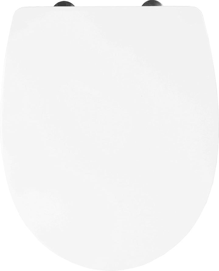 Cornat WC-Sitz "Casal" - Klassisch weisser Look - Pflegeleichter Thermoplast - Quick up & Clean Funk