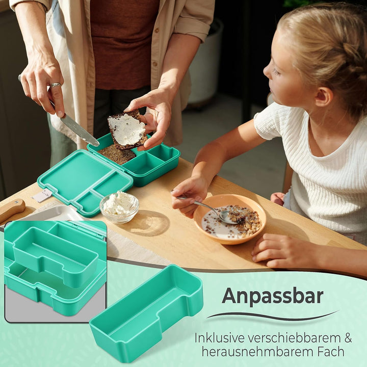 My Vesperbox – Jin - Bento Box Kinder - Lunchbox - extrem robust – Brotdose – Brotbox ideal für Kind