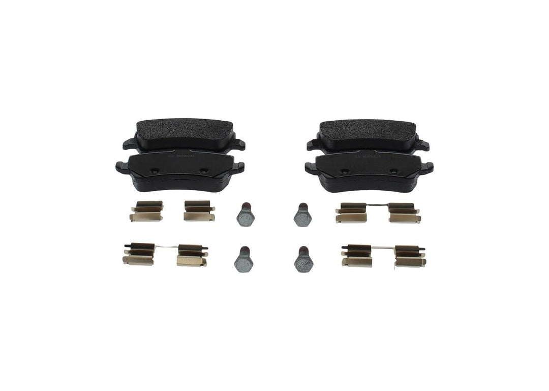 Bosch BP1120 Bremsbeläge - Hinterachse - ECE-R90 Zertifizierung - vier Bremsbeläge pro Set