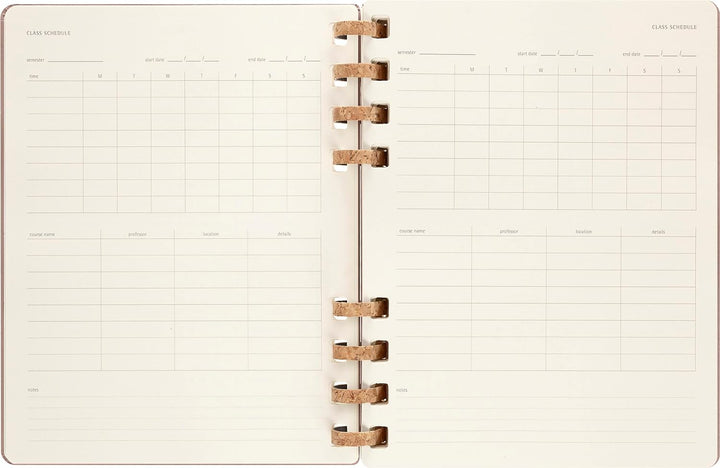 Moleskine Akademischer Monatsplaner 2023 -2024, 12-Monats-Wochen-und Monatsplanner, Universitätskale
