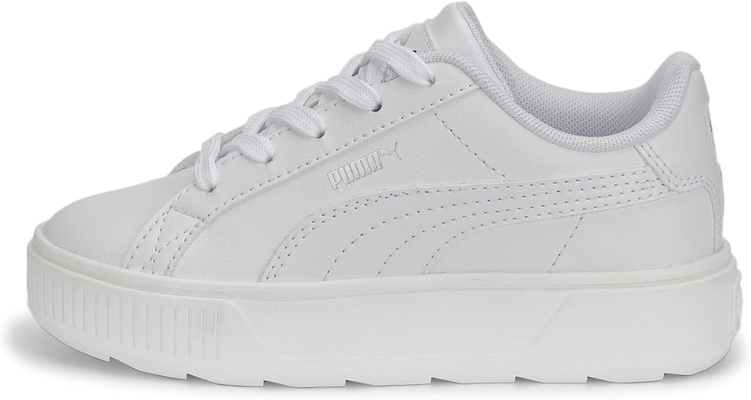 PUMA Unisex Kinder Karmen L Ps Tennisschuhe 34 EU Weiss, 34 EU Weiss