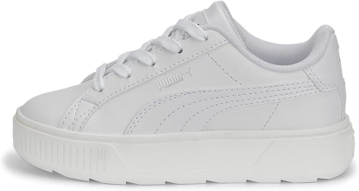 PUMA Unisex Kinder Karmen L Ps Tennisschuhe 34 EU Weiss, 34 EU Weiss