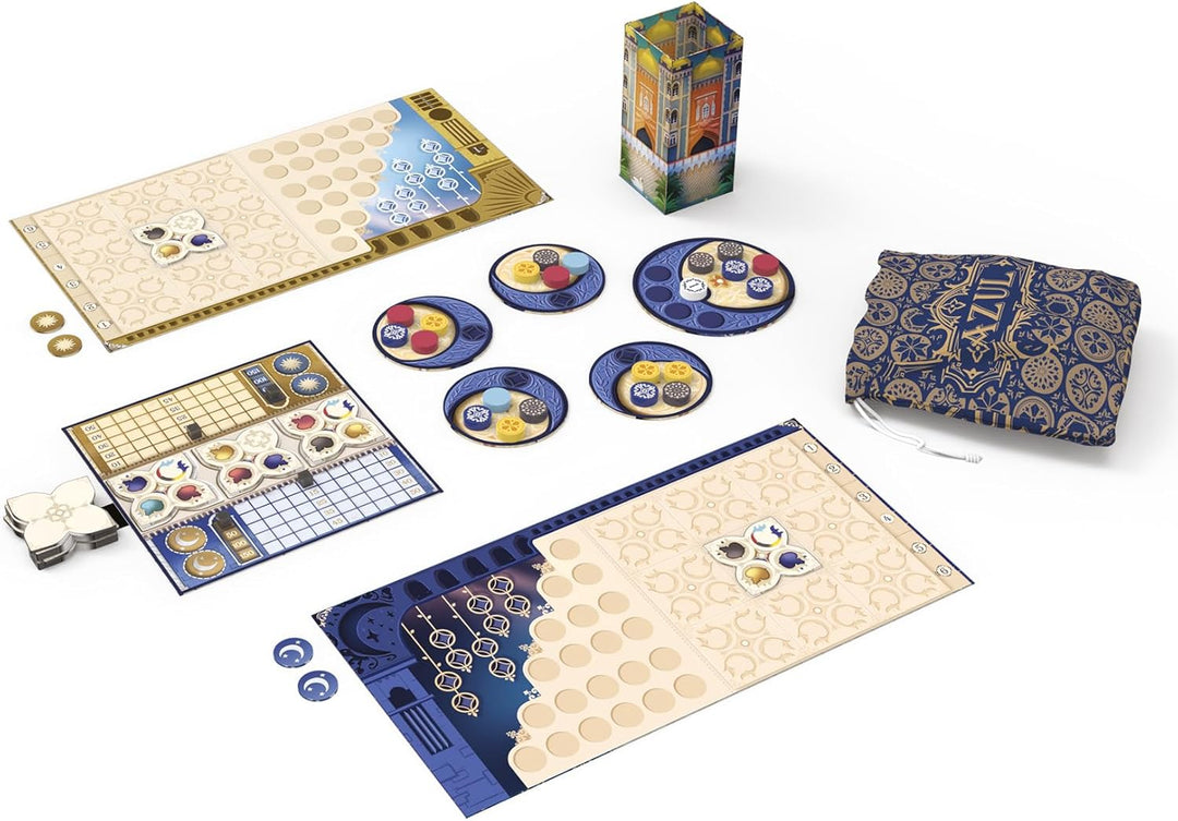 Next Move Games, Azul Duel, Deutsch, Familienspiel, Brettspiel, 2 Spieler, ab 10 Plus Jahren, 45 Min