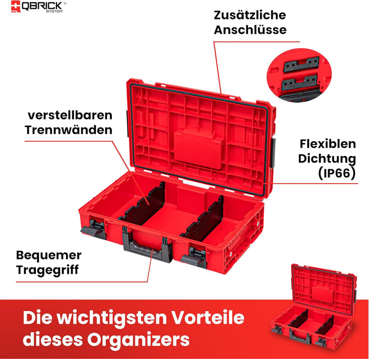 Qbrick System ONE 200 2.0 Vario RED ULTRA HD, VARIO
