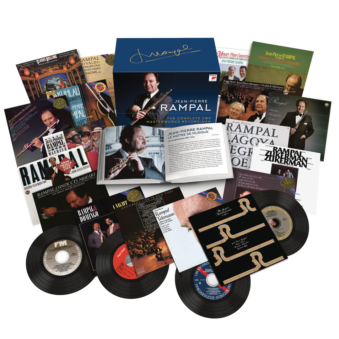 Jean-Pierre Rampal - The Complete CBS Masterworks Recordings, Audio-CD