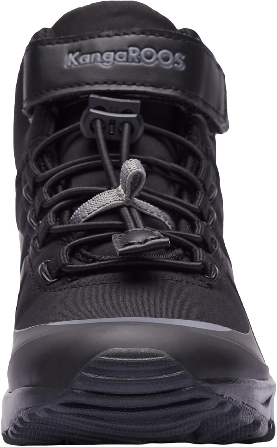KangaROOS Unisex Kinder Kx-Hydro Sneaker 27 EU Jet Black Steel Grey, 27 EU Jet Black Steel Grey