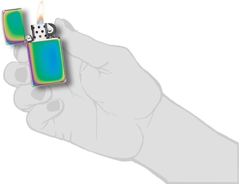 Zippo Slim Spectrum Pocket Lighter (japan import)