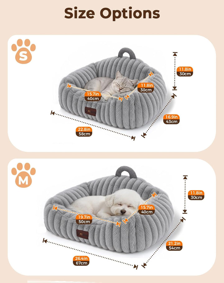 Smart Beheiztes Katzenbett, 25–50 °C Einstellbar, Drucksensor, M
