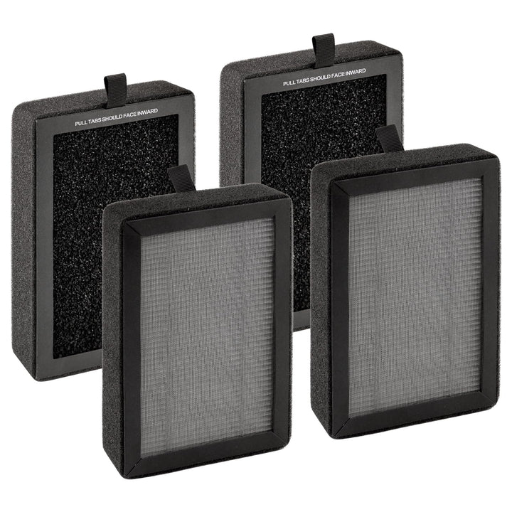 4 Stück LV-H128 Ersatzfilter für LEVOIT LV-H128/ ROVACS (RV60)/ PUURVSAS (HM669A) Luftreiniger, LV-H