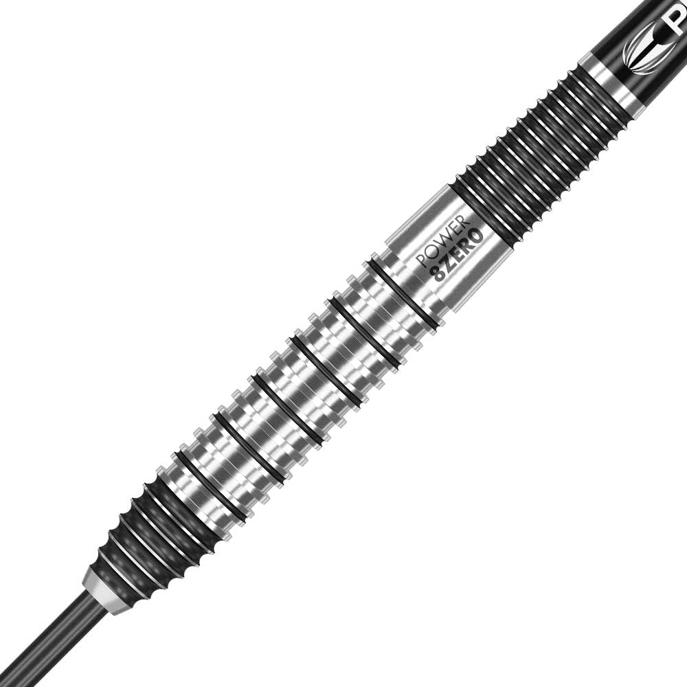 Target Darts Phil Taylor 8-Zero 2 80% Wolfram Steeldarts-Set Dartpfeile 22G Silber, 22G Silber