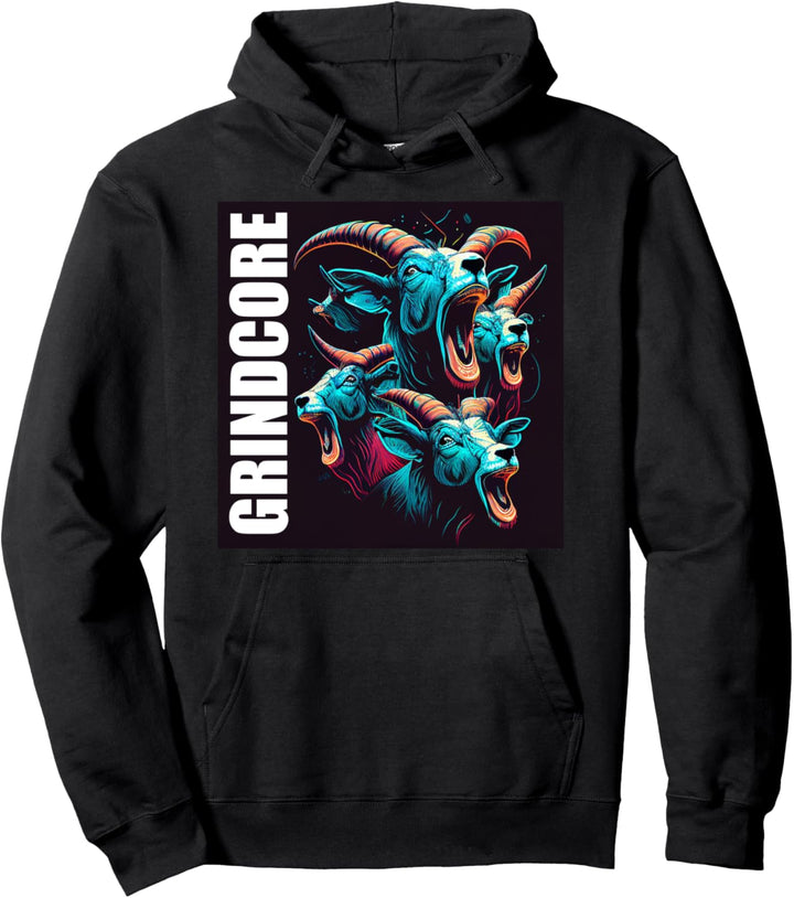 Heavy-Metal-Musik Grindcore Pullover Hoodie