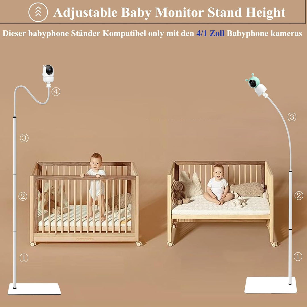 EYSAFT Babyphone Halterung Bodenständer für Philips Avent Babyphone SCD843/26, SCD833/26, SCD630/26,