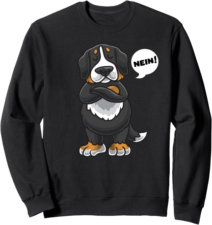 Sturer Berner Sennenhund Hund lustig Hundefan Sweatshirt