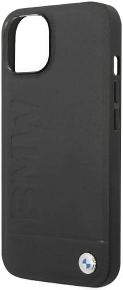 BMW Hülle für iPhone 14 6.1" schwarz Hardcase Signature Logo Aufdruck