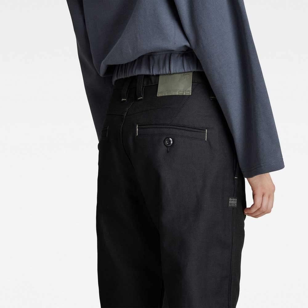 G-Star Damen Chino Relaxed Pants 26W Schwarz (Caviar D22151-d190-d301), 26W Schwarz (Caviar D22151-d