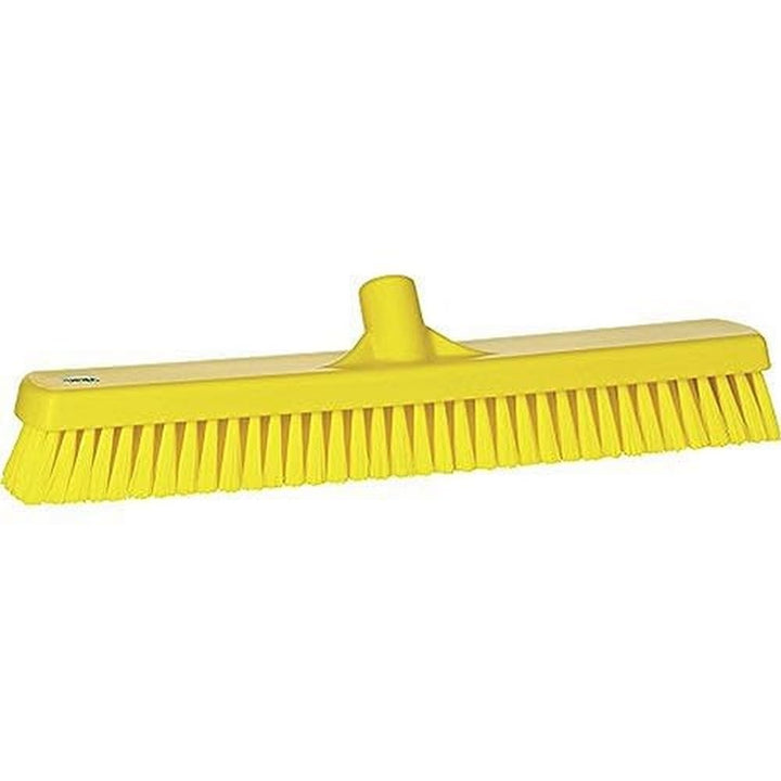 Harde brede vloerschrobberpolyester vezels, hard 470 x 80 x 115 mmvezellengte: 43 mm 7062 Gelb, 7062