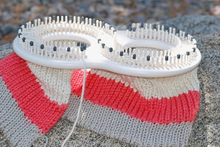 Authentic Knitting Board Knitting Board, Strick, Various, 48.3 x 29.2 x 4.4 cm Webrahmen, Webrahmen