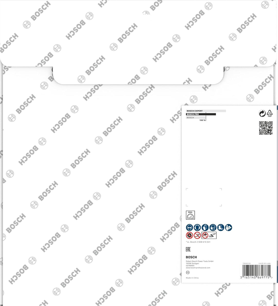 Bosch Professional Diamanttrennscheibe Standard for Universal (Beton und Mauerwerk, 300 x 22,23 mm,