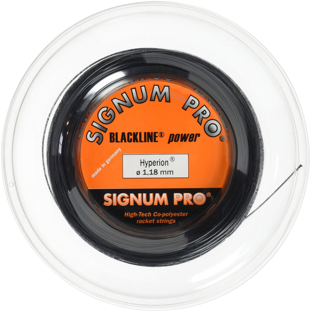 Signum Saitenrolle Plasma HEXtreme 100 m x 1,24 mm Schwarz, 100 m x 1,24 mm Schwarz