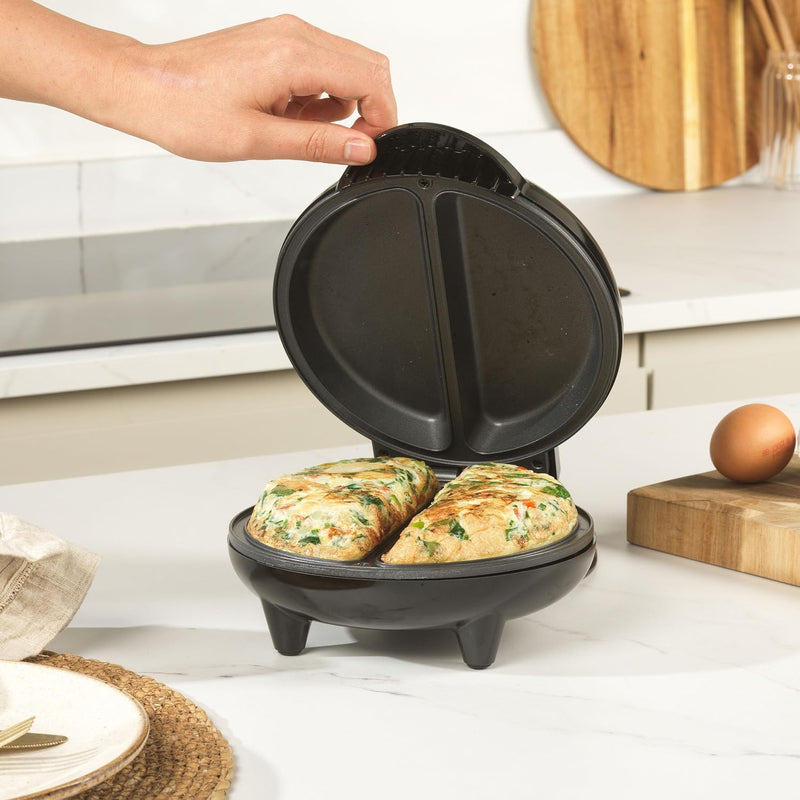Salter Dual-Omelettmaker – Antihaftbeschichtete tiefe Platten, Doppel-Eierkocher, Macht 2 Omeletten,