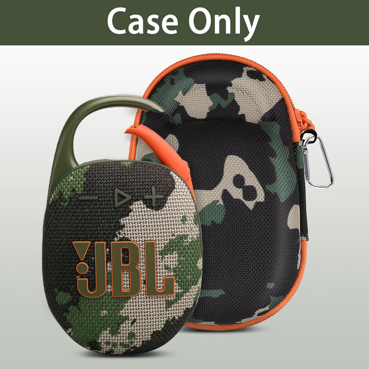 Aenllosi Harte Tasche Kompatibel mit JBL Clip 5 Bluetooth Lautsprecher Box,JBL Tragbare Wasserfest S