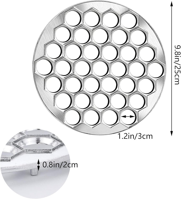 Niuhong Teigpresse Gefüllte Teigtaschen Nudel Ravioli Form Pelmeni Fleisch Ravioli Maker Mold DIY Kn