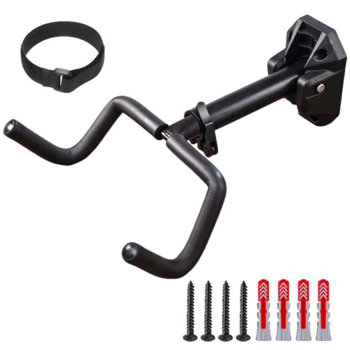 Wandmontierter Fahrrad-Parkständer, Fahrrad-Wandhalterung mit verstellbarem Winkel und Wandabstand,