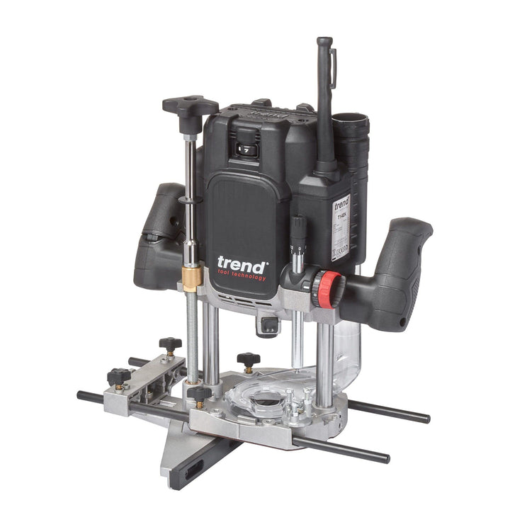 Trend T14EK 2300W 12mm Werkstattfräse mit variabler Geschwindigkeit 230V EU, 80mm Einstechtiefe, Per