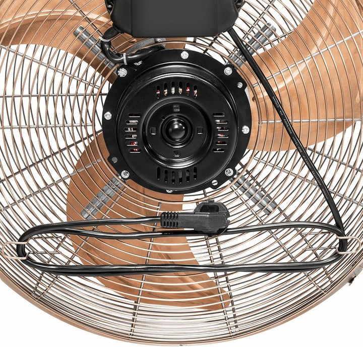 TROTEC Bodenventilator TVM 17 – 100 Watt, Neigungswinkel 110°, 3 Stufen, Ø 45 cm, kippfester Stand,