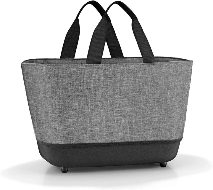 reisenthel shoppingbasket twist silver – Lässiger Einkaufsbegleiter mit hoher Funktionalität, Twist