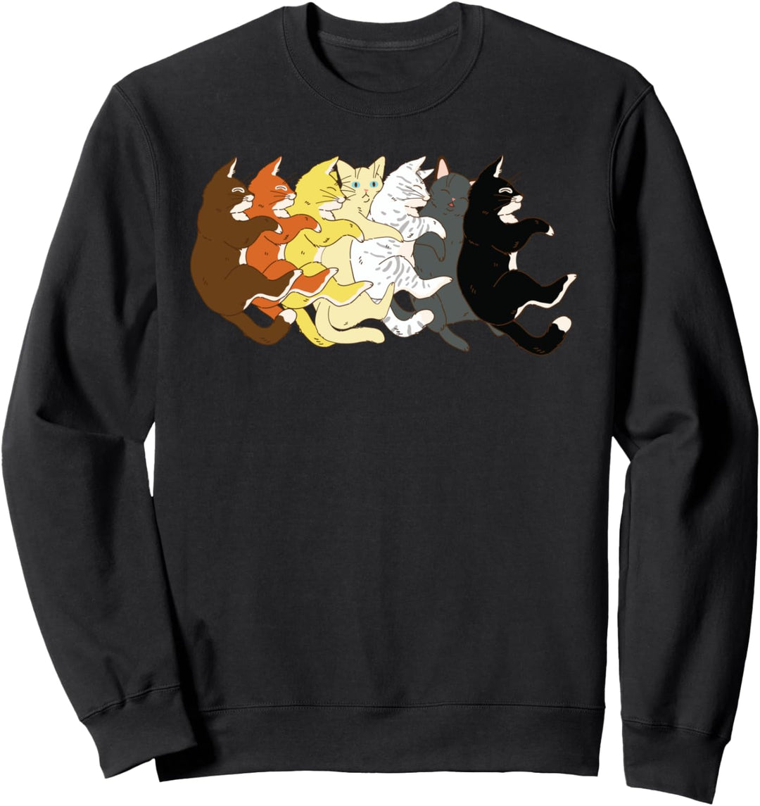 LGBTQ Bear Pride Flagge – Katzenflor Bär Sweatshirt