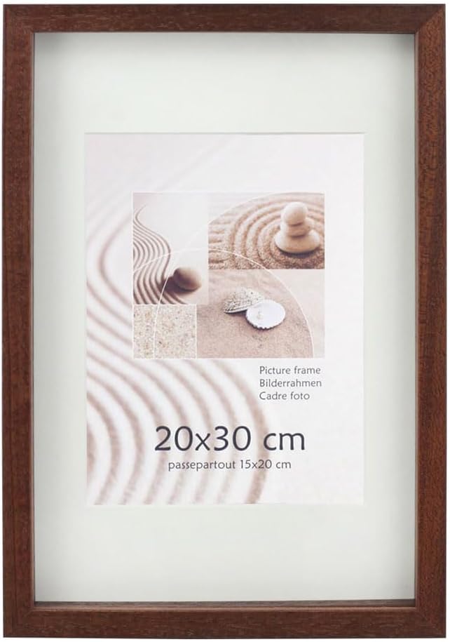 KM Foto 3D Objektrahmen Holz Bilderrahmen Shirt Trikot Rahmen Collage Wanddeko Poster S223: Farbe: B