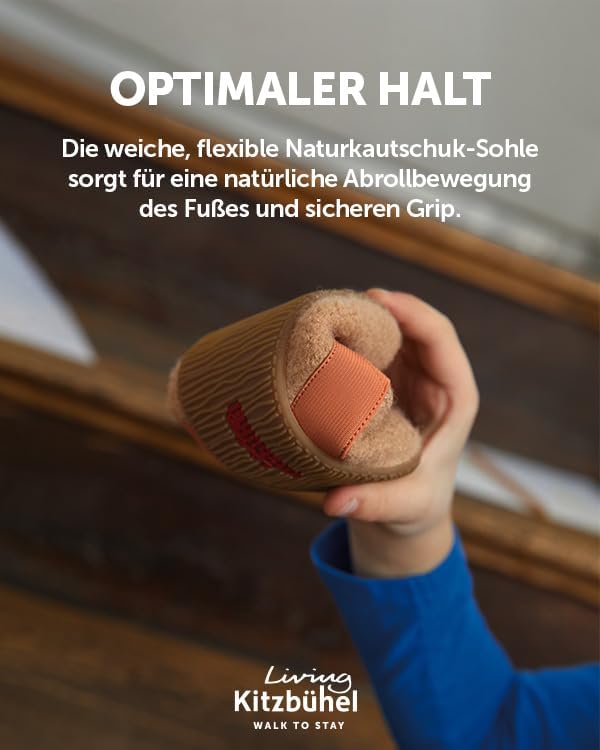 Living Kitzbühel Gipfelkreuz Filzpantoffel 36 EU Grau, 36 EU Grau