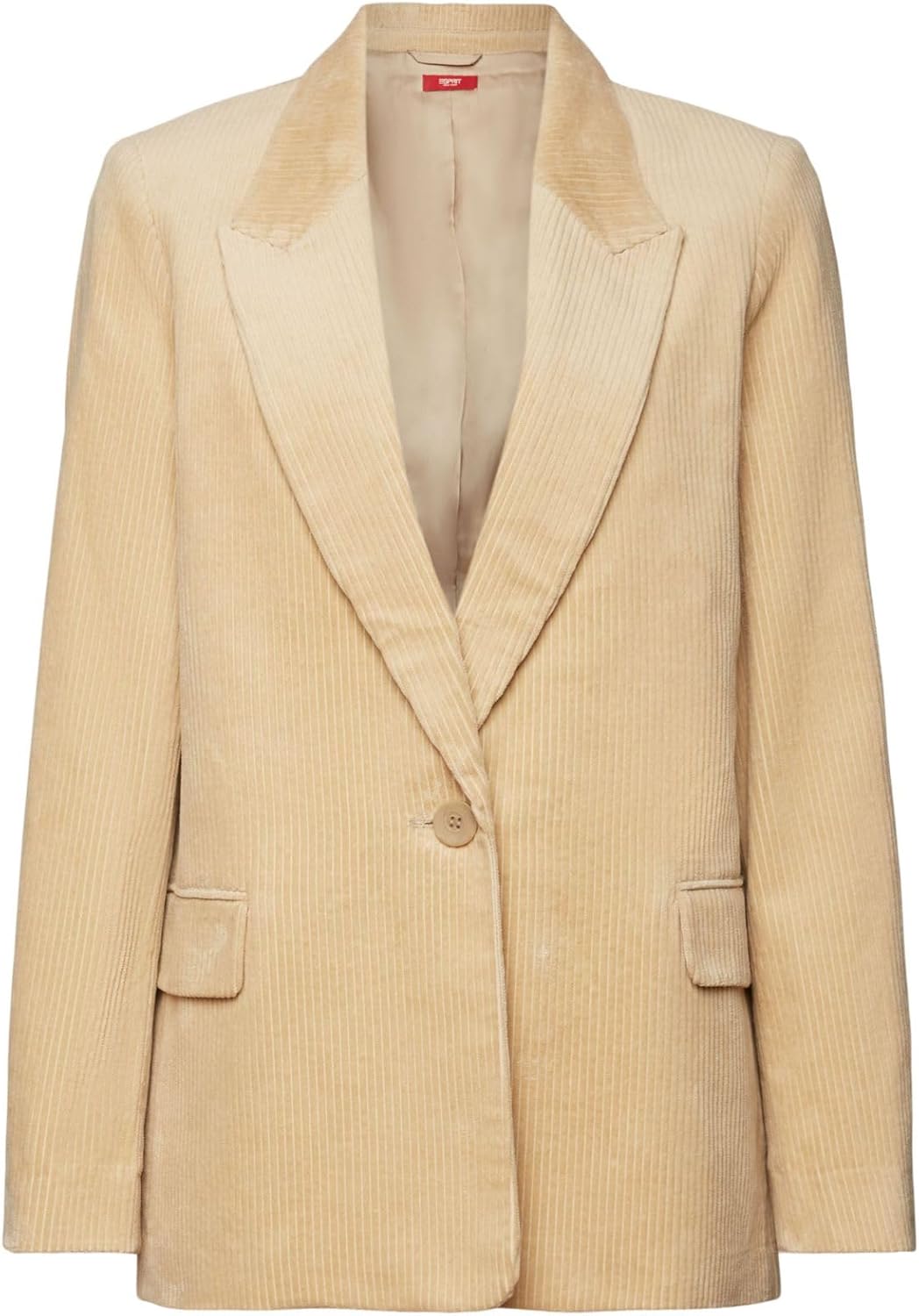 ESPRIT Damen Blazer 42 Beige, 42 Beige
