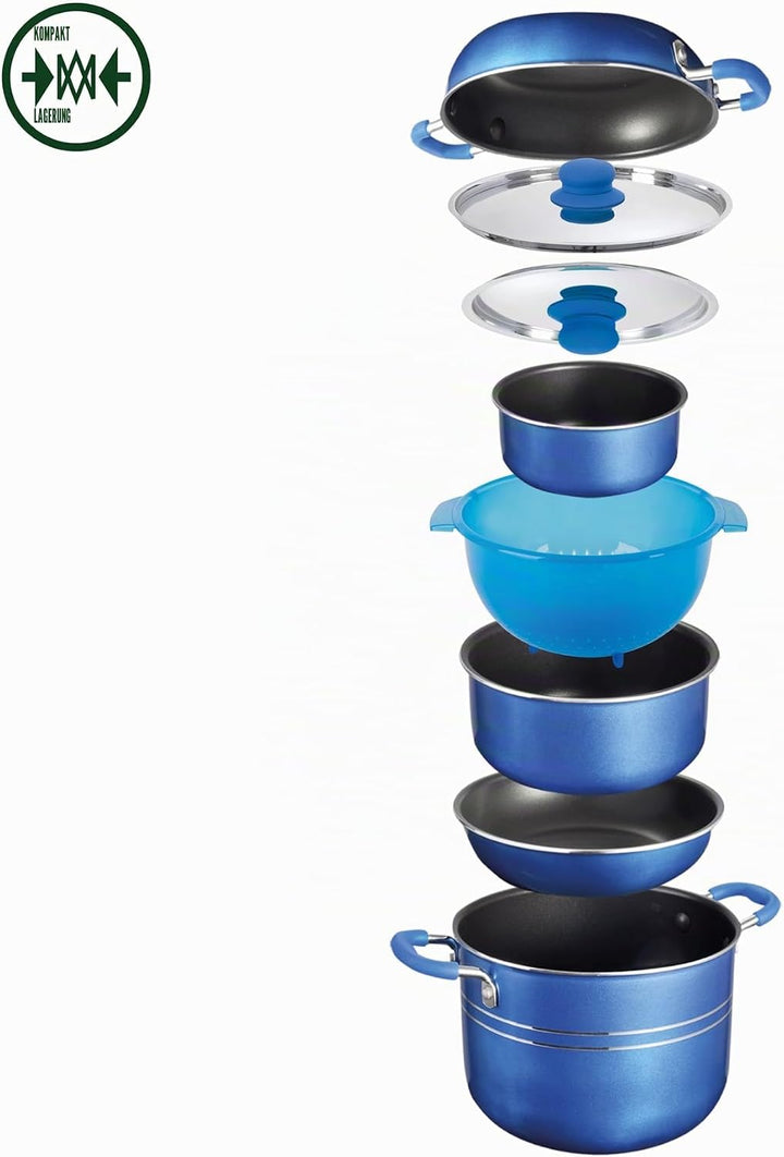 Brunner Campingbedarf Topfset, 27441 STANDARD Multicolor, STANDARD Multicolor