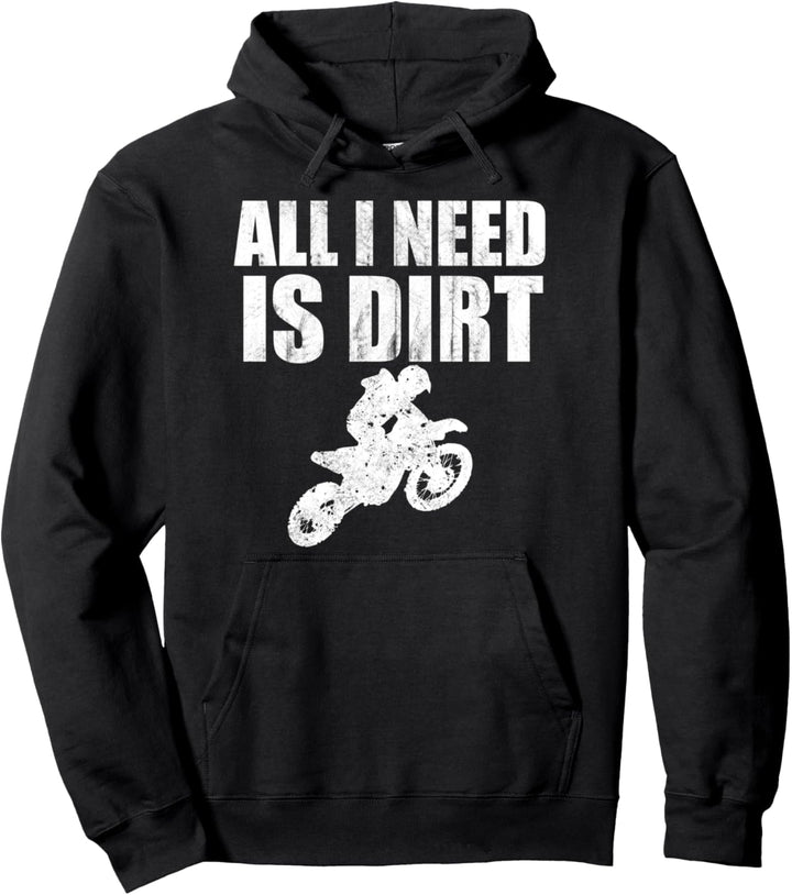 MX Motocross Biker Dirt Bike - Supercross Pullover Hoodie