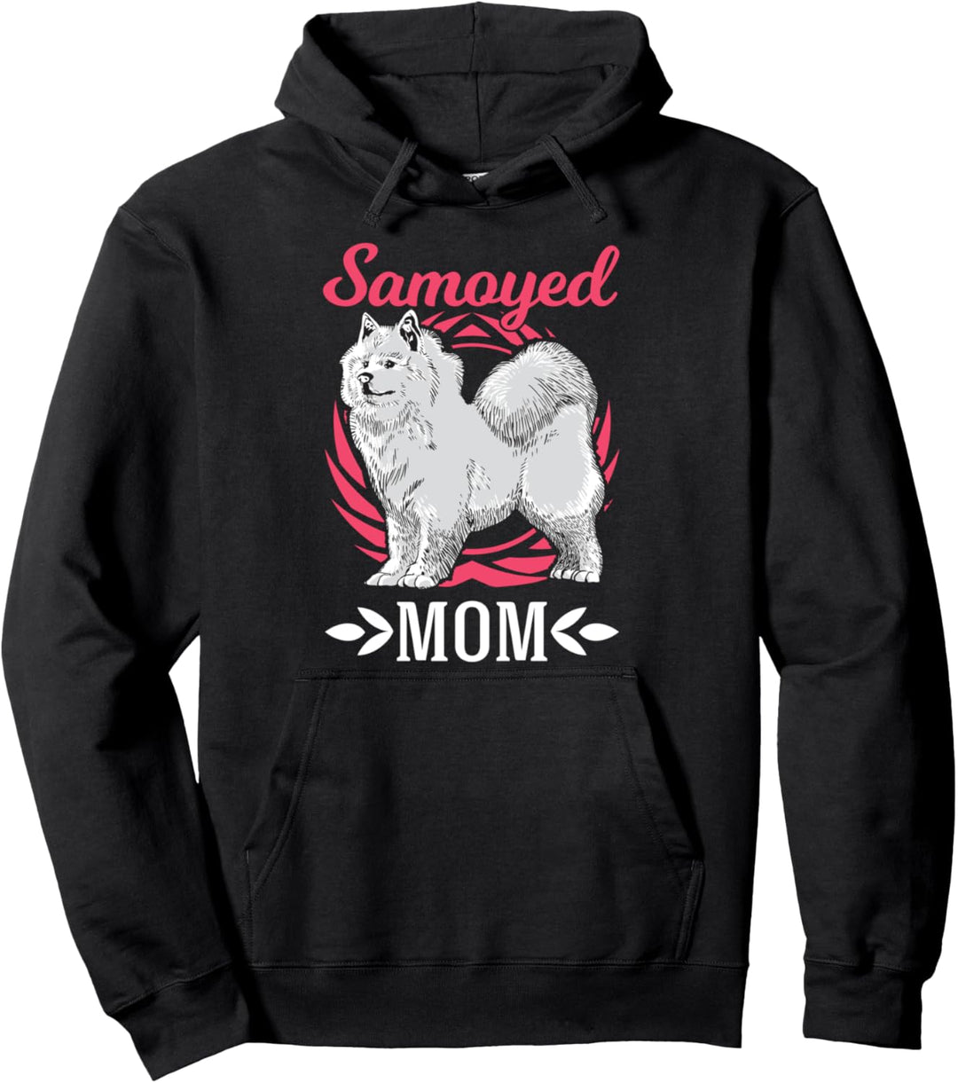Samoyed Mom Samojeden Schlittenhund Samojede Pullover Hoodie