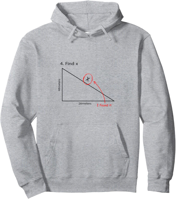 Find X Tshirt Lustige Mathe Aufgabe FindX I Found It Pullover Hoodie